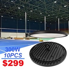 High Bay Led Shop Lights 300 Watt Warehouse Commercial Factory Industrial Garage