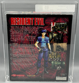 Resident Evil PC CD ROM Big Box Uncut Ver Sealed New VGA 85 Graded Capcom