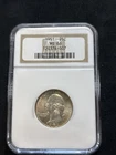 1951 25c Washington Quarter NGC MS 66
