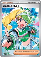 Emcee's Hype 220/182 Holo Ultra Rare SV10: Destined Rivals