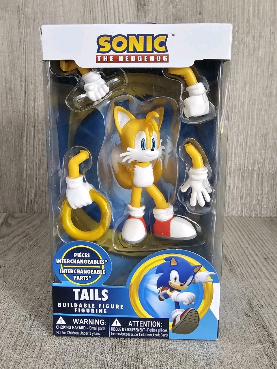 SONIC THE HEDGEHOG TAILS BUILDABLE FIGURE JUST TOYS