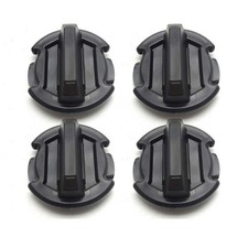 Pack of 4, Polaris General Floor Drain Plug, RZR Plug Floor, Fits Black