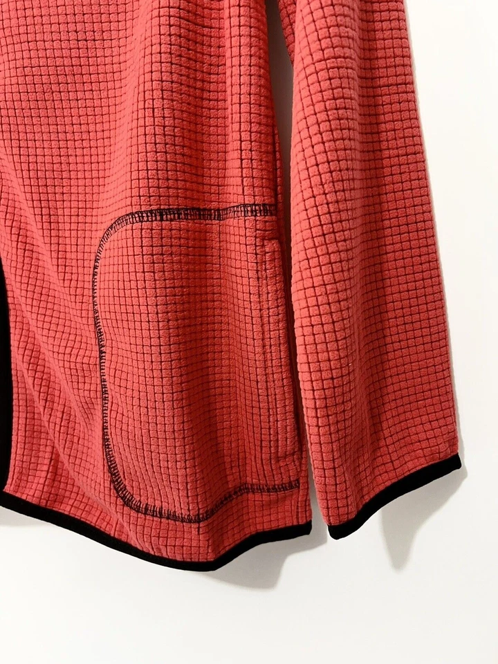 Jaqueta Xersion Big Boys tamanho GRANDE 14-16 peso médio zíper frontal coral nova com etiquetas - Imagem 4 de 4