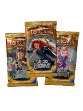 Disney Lorcana Wilds Unknown Single Booster Pack Factory Sealed