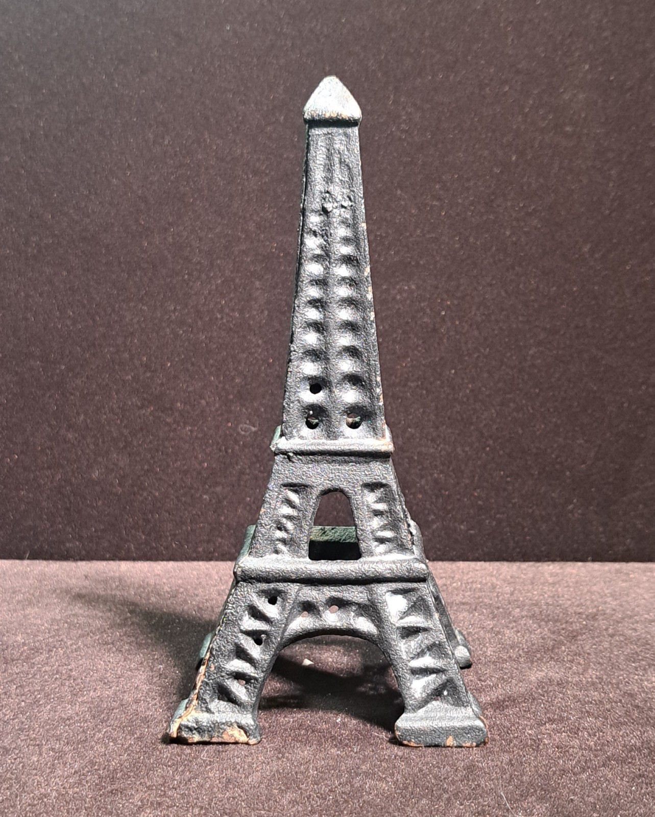 Image showcasing Eiffel Tower Paris Statue Black Metal Home Decor Figurine 6 Inches | eBay