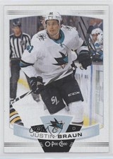 2019-20 O-Pee-Chee Justin Braun #336 13h3