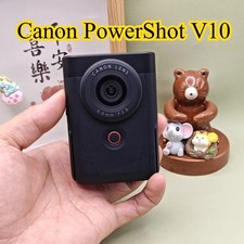 Canon V10 PowerShot Vlogging Compact Camera 20.1 MP 5x Optical Zoom Black
