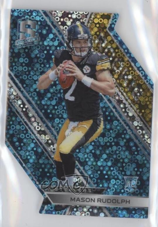 Mason Rudolph Panini Spectra #142 Neon Blue