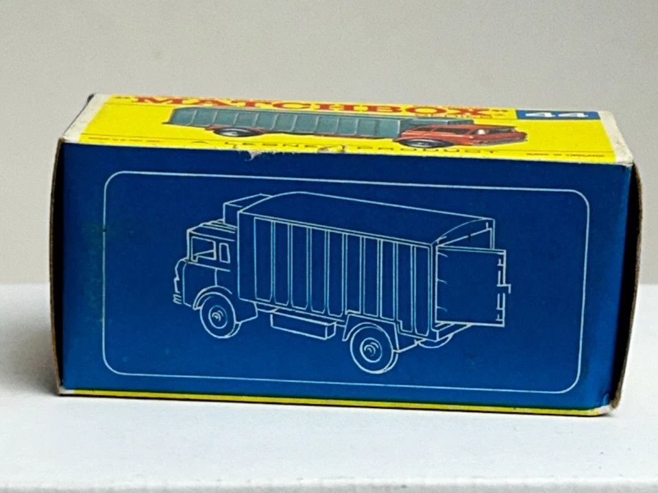 Matchbox No. Camión frigorífico GMC 44 con caja original tipo F, bonito Foto 4 de 4