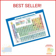 Periodic Table of Elements Poster For Kids - LAMINATED - Science  Chemistry Cha