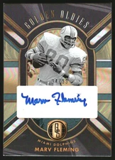 2024 Panini Gold Standard Golden Oldies Autographs #25 Marv Fleming Auto /99