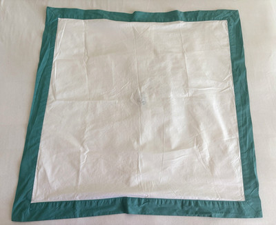 Fiesta Classic One Euro Sham Turquoise 100% Cotton