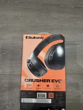 Skullcandy Crusher EVO True Wireless Bluetooth Headphones Black, 40-Hour Battery