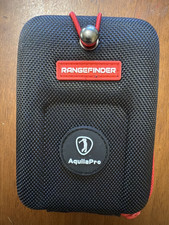 Aquila Pro Golf Rangefinder Black Red Case Only