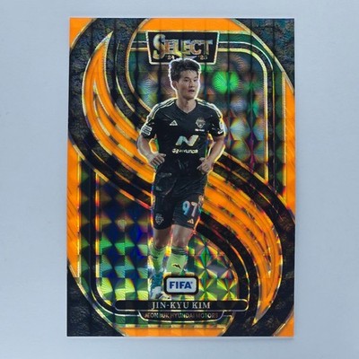 2024-25 Select FIFA Jin-Kyu Kim #155 Orange Fluorescent Prizm /125 Jeonbuk