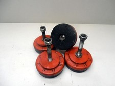 Lot de 4 patins anti-vibrations pour machines-outils