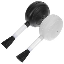 2Pcs Camera Lens Air Blower with Soft Brush for Precise Dust Removal At Home