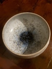 Interessante JUIST Studiokeramik Schale glasiert Dekoration deutsche Kunstkeramik