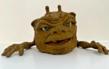 Vintage 1987 Mattel Seven Towns Boglins Dwork Figure-Rubber Hand Puppet