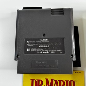 Dr. Mario (Nintendo NES, 1990 PAL A) Puzzle Manual Included Working