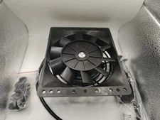 6'' Inch Slim Push Pull Electric Radiator Cooling Fan 650CFM Mount Kit Universal