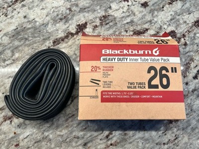 Blackburn Heavy Duty Bike Inner Tube 26  Box Shown But Only Includes 1 Innertube