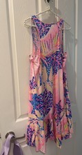 Lilly Pulitzer Hampton Tank Dress in the Multi Off The Grid print - Size XL