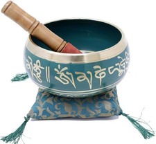Tibetan Yoga Hammered Singing Bowl Musical Instrument Meditation Religious Gifts