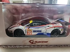 GL Racing Kyosho MINI-Z Size Ferrari No.70 White Rare New