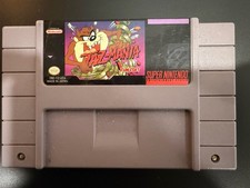 Taz-Mania (Super Nintendo) SNES Authentic Tested Working Cartridge