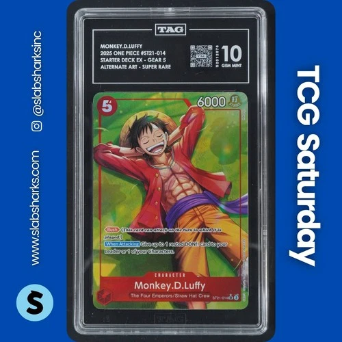 Monkey D Luffy Gear 2025 Monkey D Luffy Gear #ST21 Alt Art