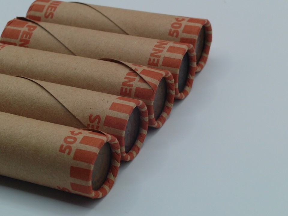 Unsearched Sealed Wheat Penny Rolls W Indian Ender From Estate unsearched-sealed-wheat-penny-rolls-w-indian-ender-from-estate