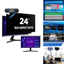 Magicmoon 2-Pack 24 Inch Computer Privacy Screen Filter 169 Monitor 24 Inch