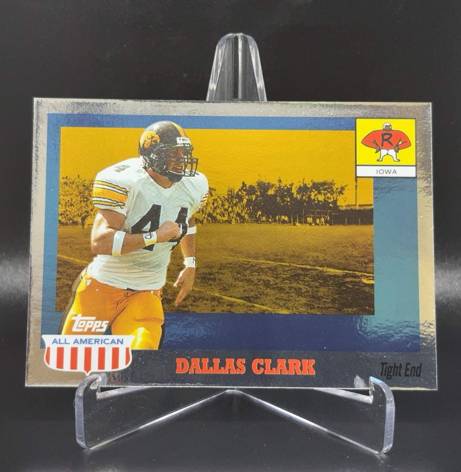 Dallas Clark Topps All-American #130 All American, Foil-Gold