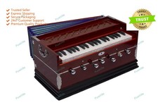 Best Harmonium 7 Stopper Multi Bellow 39 Key 440Hz Long Sustain Sound