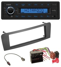 VDO AUX 1DIN MP3 USB Autoradio f&uuml;r Mercedes A-Klasse W176 B-Klasse W242 CLA C117