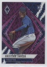 2021 Panini Chronicles Phoenix Purple Velocity Cristian Javier #16 0ax3