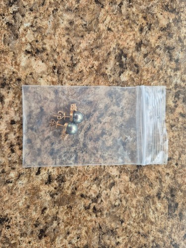 Black Pearl earrings