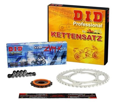 SILENT Kettenkit DID X-Ring ZVM-X Honda NX 650 Dominator (RD02) 91-94 ENDLOS