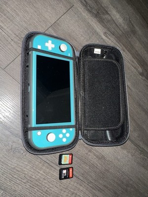 Nintendo Switch Lite Blau Animal Crossing Skyrim