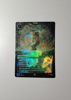 Milo Thatch Getting His Hands Dirty Enchanted 230/204 Lorcana Wilds Unknown Holo
