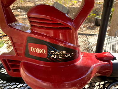 rooocoro/60 Toro Rake & Vac Electric (Corded) Leaf Blower Vacuum 120V 60Hz