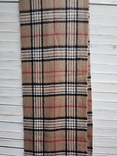 Kaschmirschal  Codello Premium  Camel -kariert   29  x 180 cm,  NEU mit Etikett