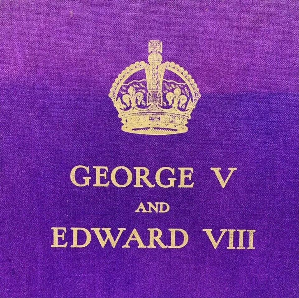 1936 George V and Edward VIII A Royal Souvenir by F.G.H. Salusbury Art Editor HB - Image 2 of 4