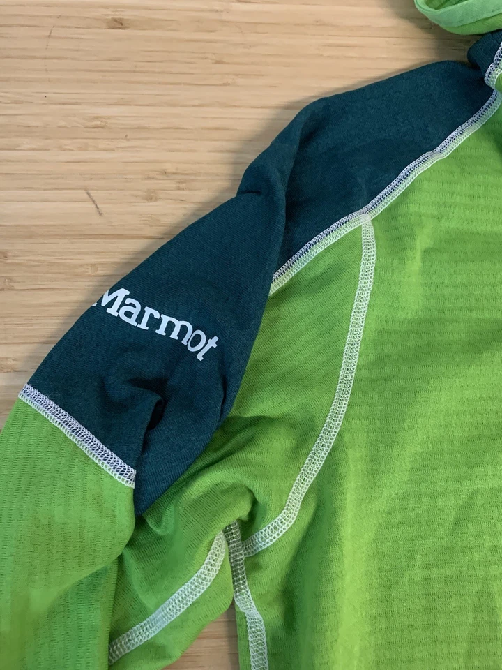 Chaqueta de chándal para mujer Marmot suéter con capucha cremallera completa verde talla L Foto 2 de 4