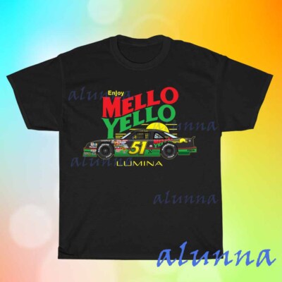 New Cole Trickle 51 Enjoy Mello Yello Men's Black T-shirt Funny Size S to 5XL