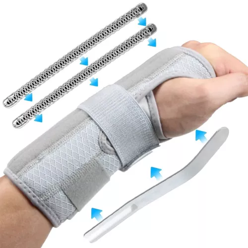 Handgelenk Handbandage Unterstützung Karpaltunnel Verstauchung Arthritis Fitnessstudio Schiene rechts/links - Bild 5 von 20