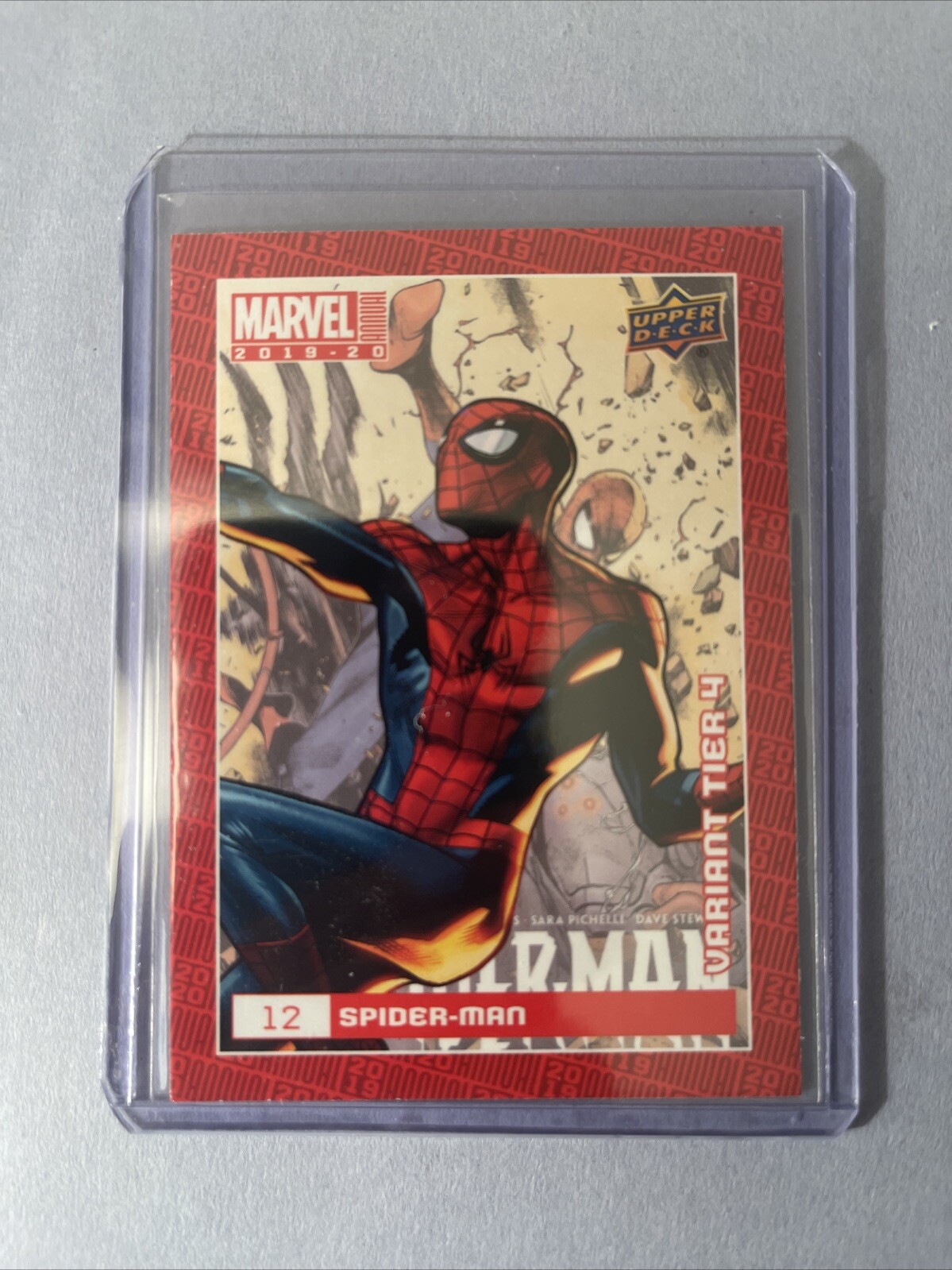 2019 UD Spider-Man Far From Home - Entertainment Card Checklist