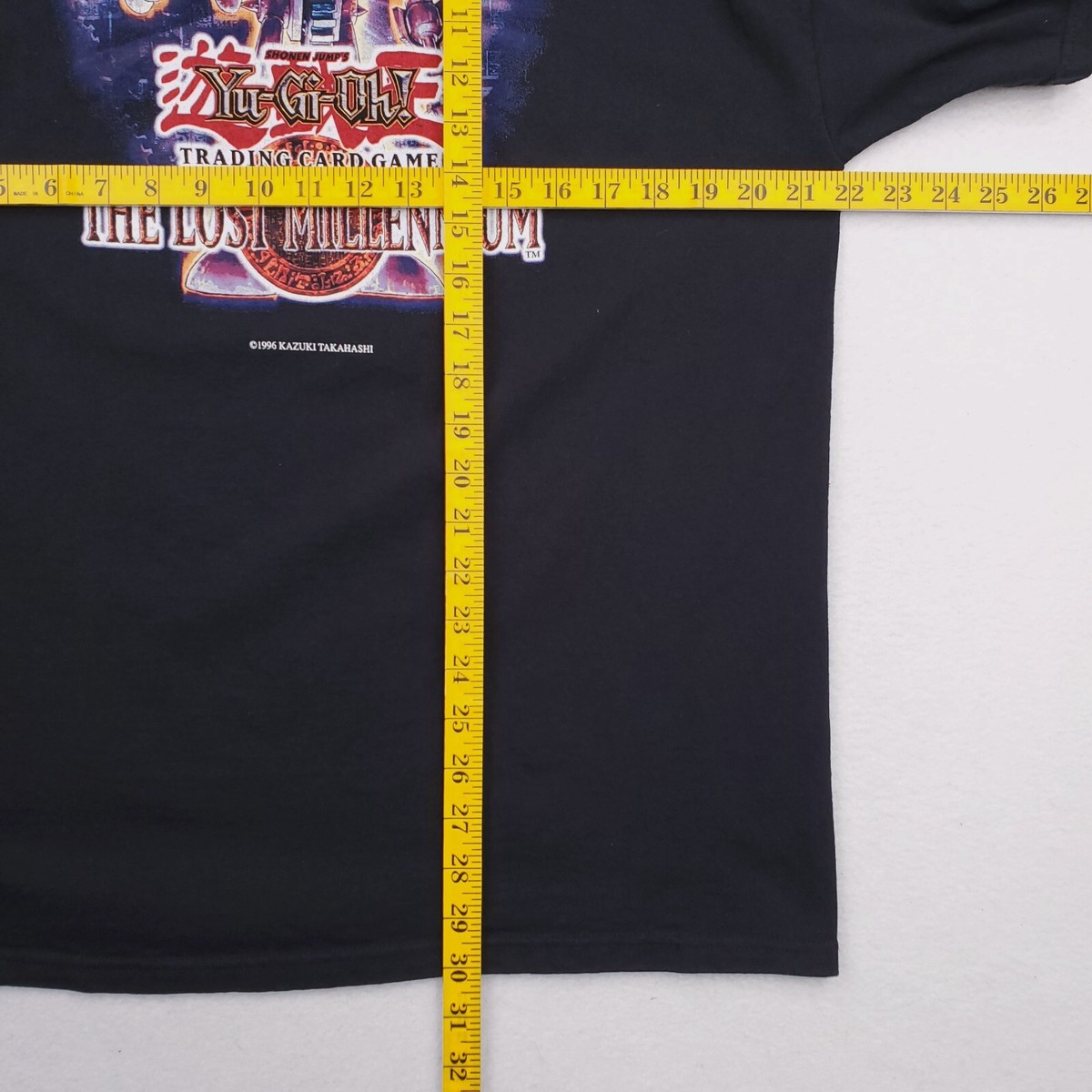 VTG YuGiOh Shirt Mens L Black GX The Lost Millenium Ancient Gear