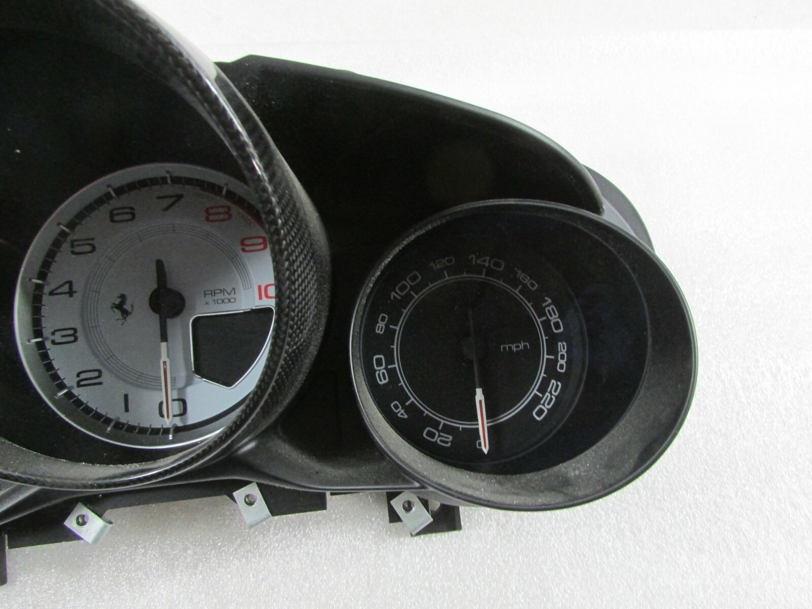 Ferrari California T, Speedometer Head Cluster, White, Used, P/N 310036